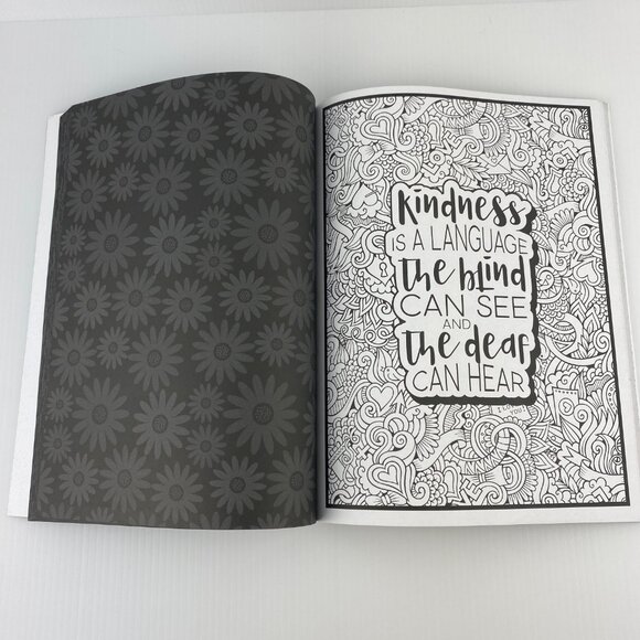 Adult Coloring Book Be Fearless in Pursuit of What Sets Your Soul on Fire - Picture 5 of 10